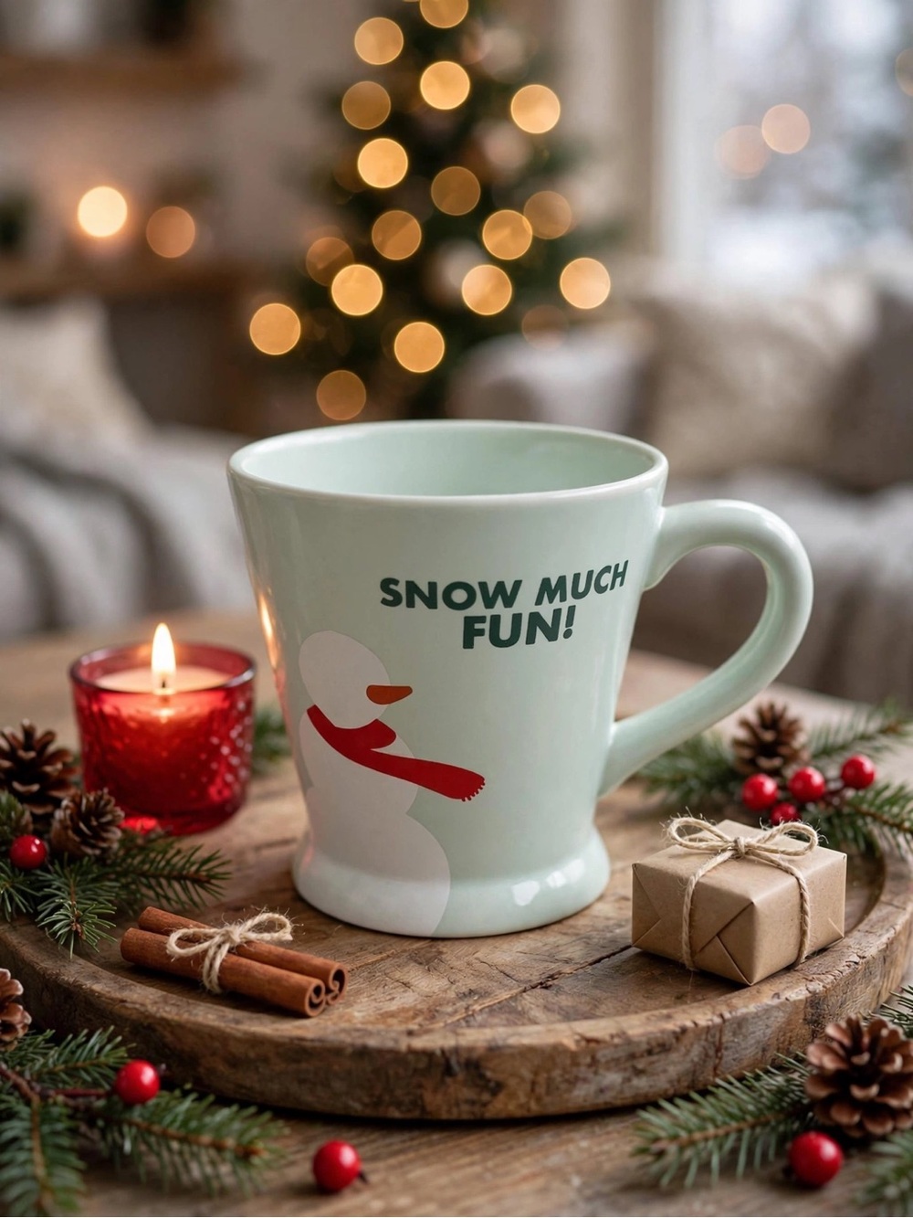 Indigo “Snow Much Fun” Holiday Mug